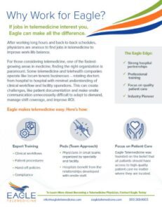 Physician Resources: Why Work For Eagle?