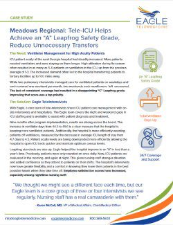 Meadows Regional Case Study