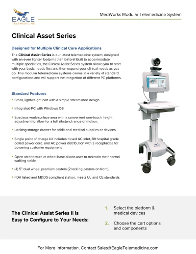 eagle medworks Connect Clinical Asset Series datasheet